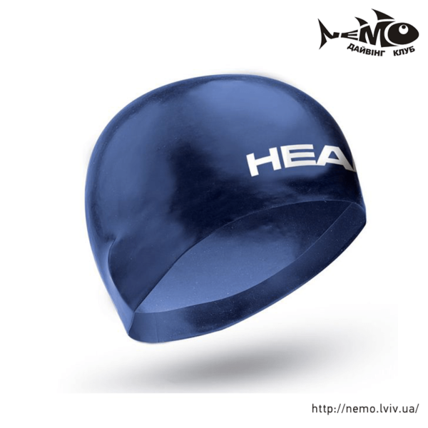 head 3d blue
