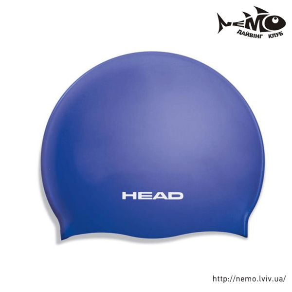 head silicone flat JR blue