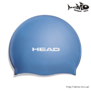 head silicone flat blue