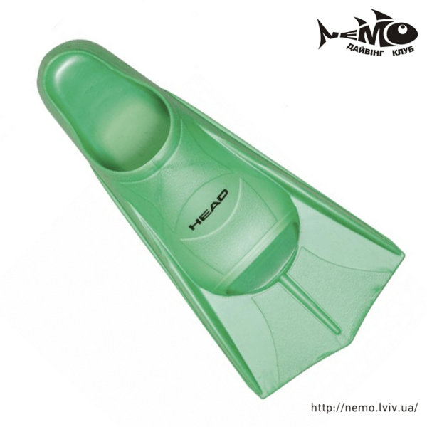 head soft fins gren