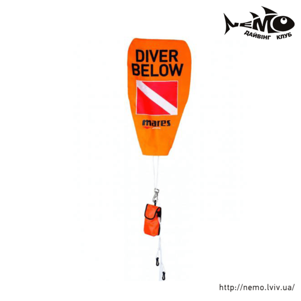 mares marker buoy safety stop