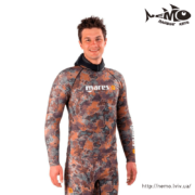 mares rashguard camo brown top