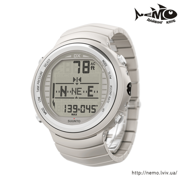 suunto dx titanium white