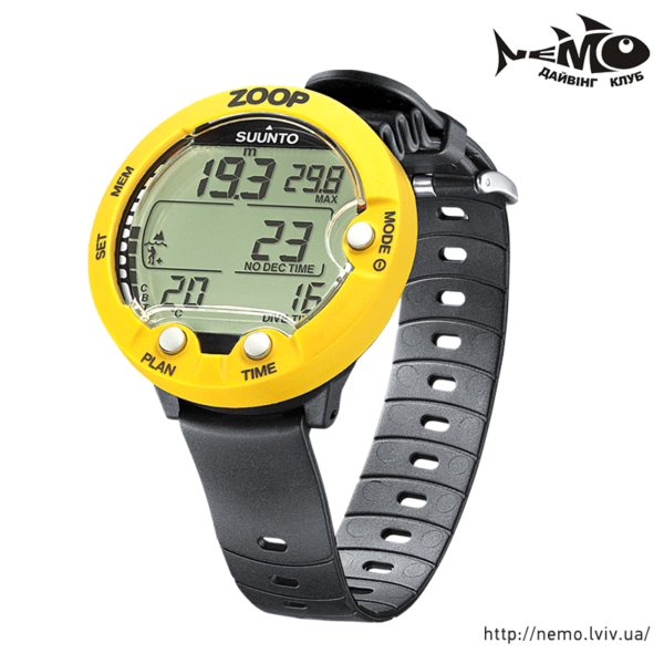 suunto zoop yellow