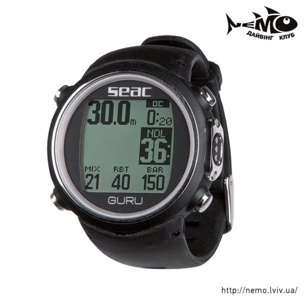 seac sub guru black
